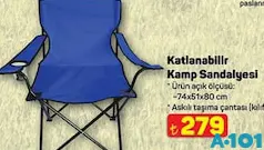 KATLANABİLİR KAMP SANDALYESİ